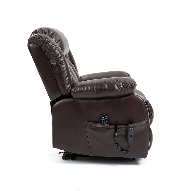 ComfortEase Dual Motor Electric Recliner Chair in a cozy living room setting.