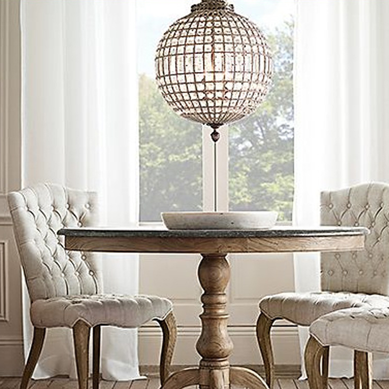 Affordable industrial style pendant lamps enhancing a modern dining room.