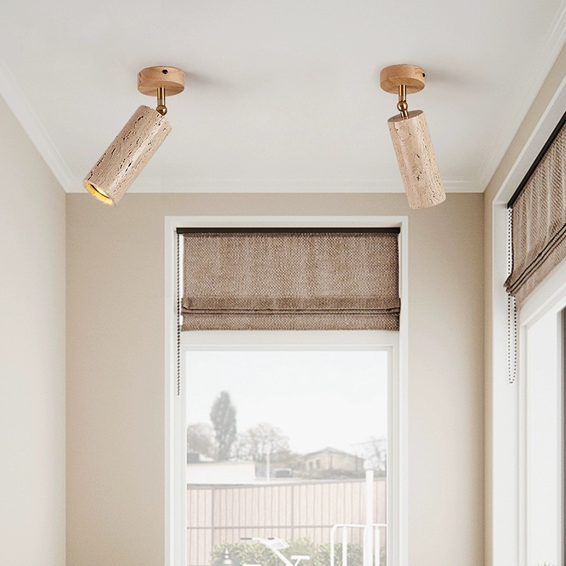 Side view of LED spotlight highlighting frosted lens and electroplated face ring – best surface mounted lights for home