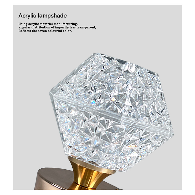The projection lamp in a cozy bedroom setting, creating a warm and romantic atmosphere.