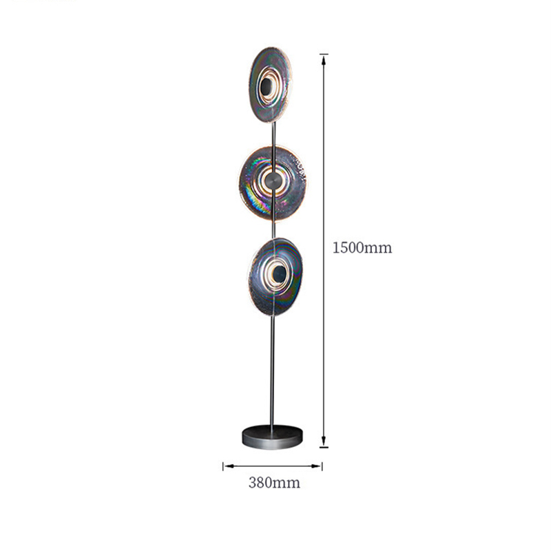 Sleek Modern Glass LED Floor Lamp - Image 7
