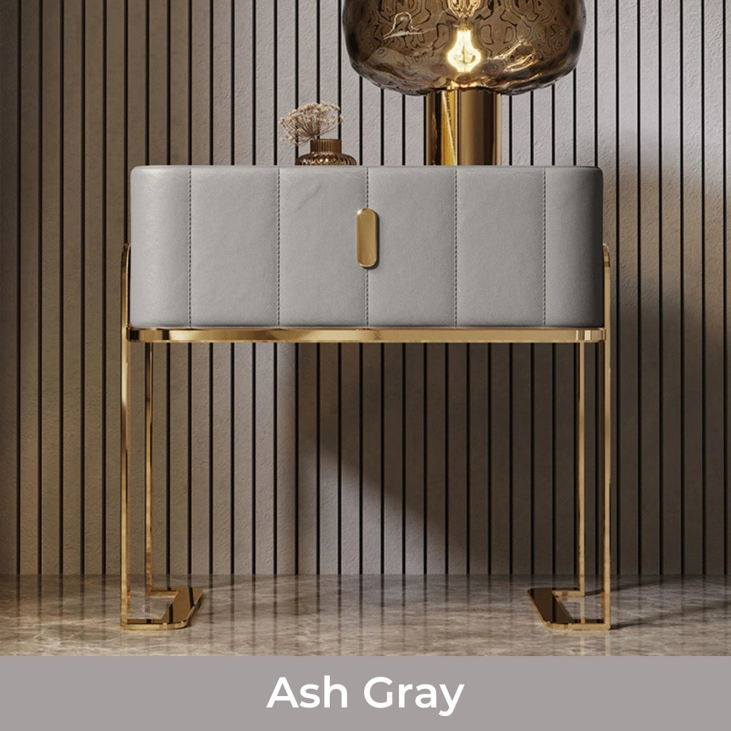 Contemporary Nightstand with Stylish Sintered Stone Top - Image 11