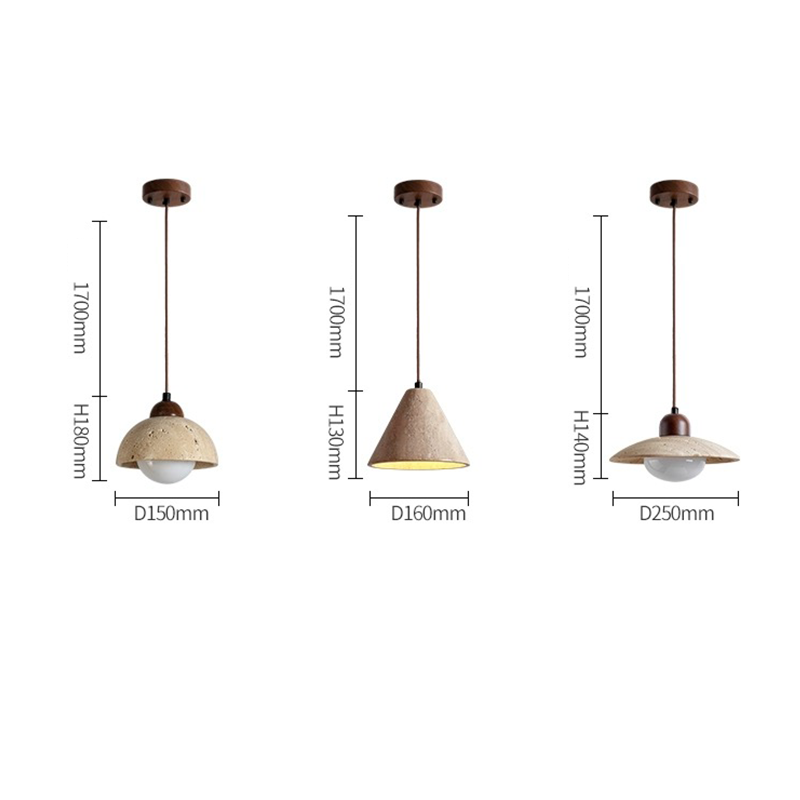 The pendant light in a cozy cafe setting, demonstrating its stylish modern lighting capabilities.