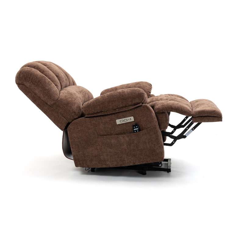 SerenityLift 23" Power Lift Recliner Chair with Massage & USB - Image 6