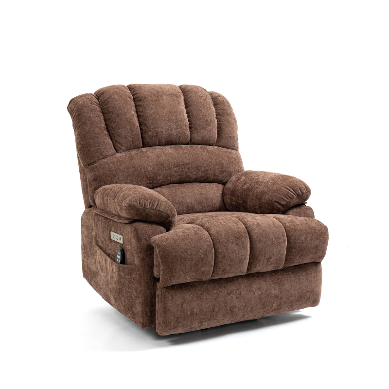 SerenityLift 23" Power Lift Recliner Chair with Massage & USB - Image 3