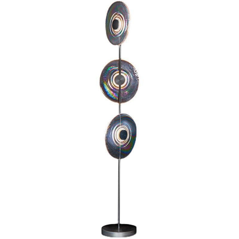 Sleek Modern Glass LED Floor Lamp - Image 8