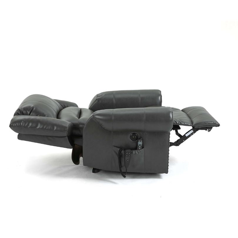 Premium 40" Dual Motor Lift Recliner Chair with Heat & Massage - Image 6