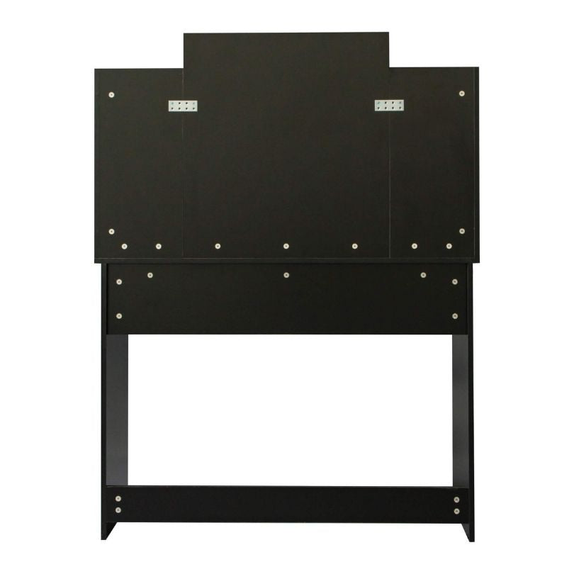 Side angle showcasing the spacious drawers of the modern dressing table