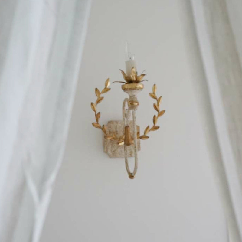 Elegant Brass Wall Light - Modern Farmhouse LED Fixture - Image 5