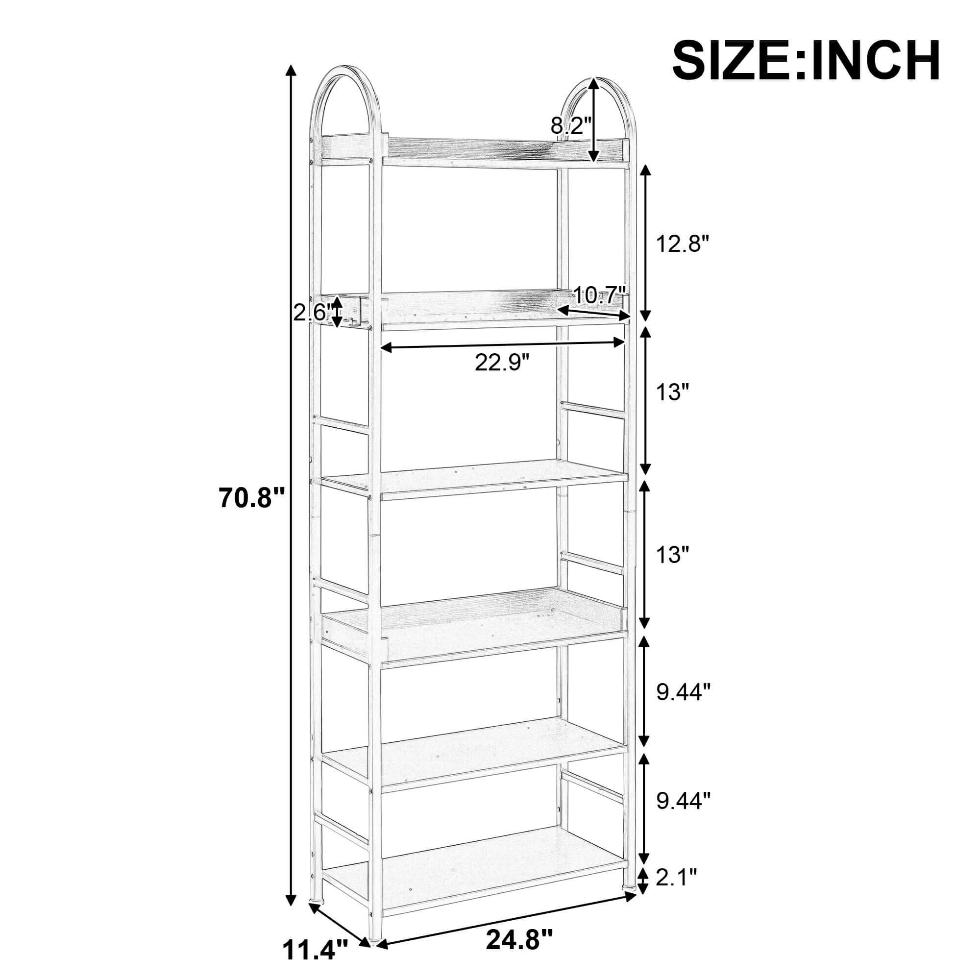 Close-up of the bookshelfs materials, featuring stainless steel frame and MDF boards, emphasizing durability.