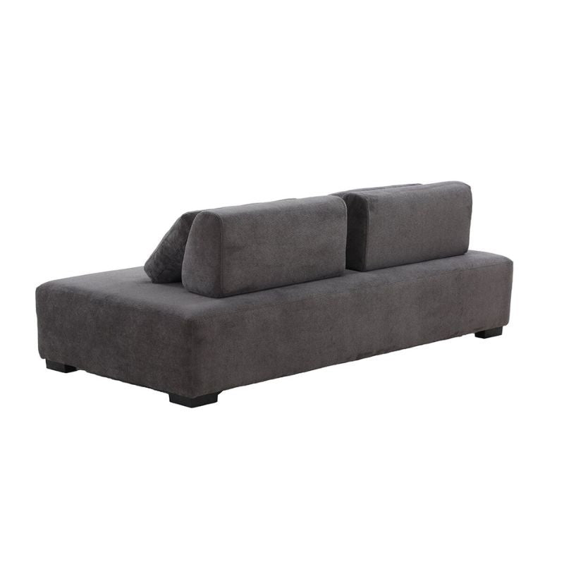 Side view of the 85-Inch Modular Sofa showcasing its minimalist design