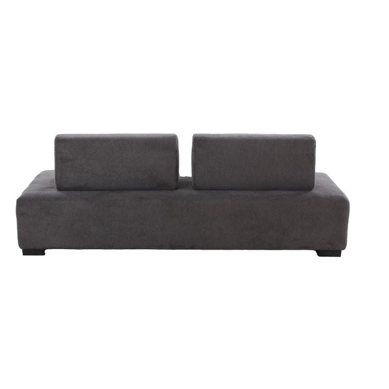 Close-up of the non-slip cushions on the Luxurious Grey Sofa