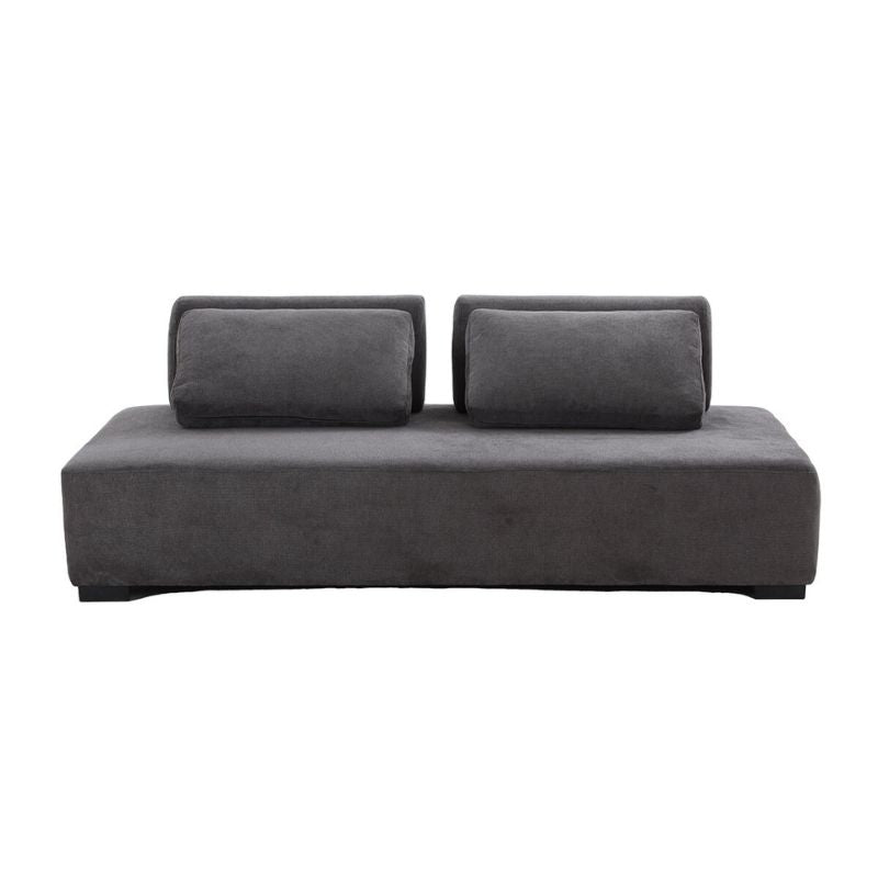 Side view of the 85-Inch Modular Sofa showcasing its minimalist design