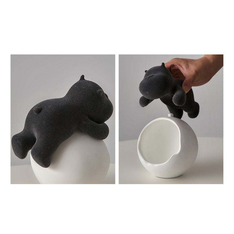 Unique desk accessories for organization with the Chic Hippo design.
