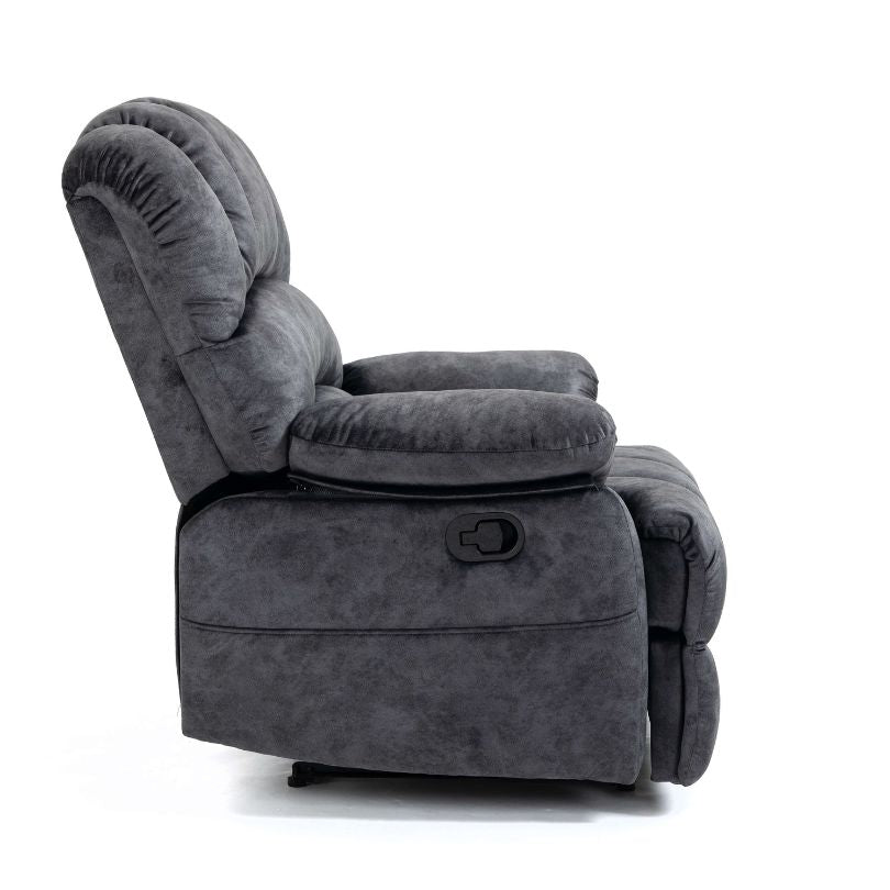 ComfortMax 41" Dark Gray Recliner with Massage - Image 5