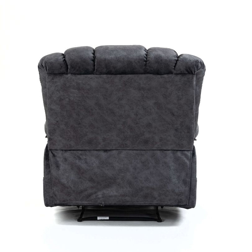 ComfortMax 41" Dark Gray Recliner with Massage - Image 6