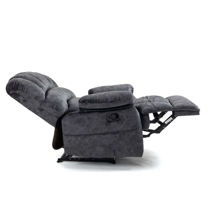 ComfortMax 41" Dark Gray Recliner with Massage - Image 7
