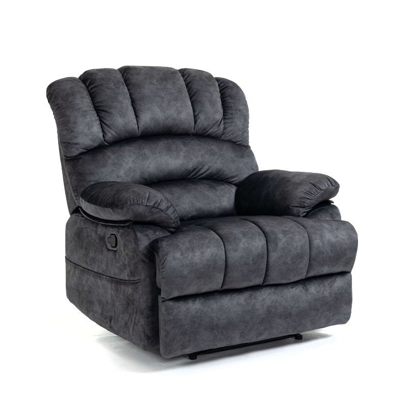 ComfortMax 41" Dark Gray Recliner with Massage - Image 3