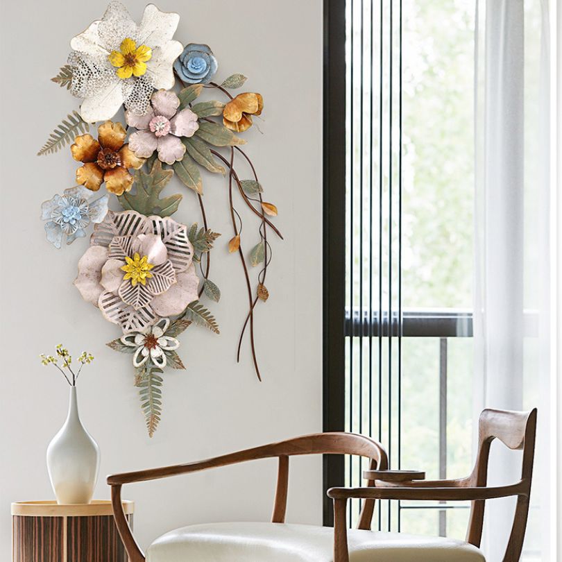 Elegant European wall decor displayed in a hallway, enhancing the ambiance.