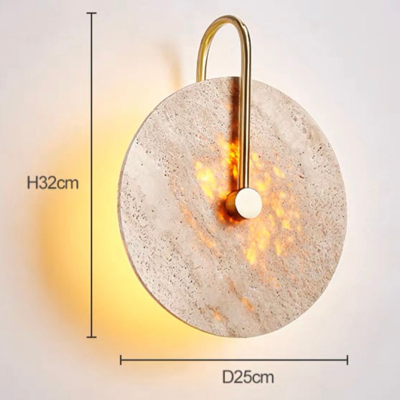 Detail view of the Copper Elegance Flush Mount Wall Light highlighting its elegant design and craftsmanship.