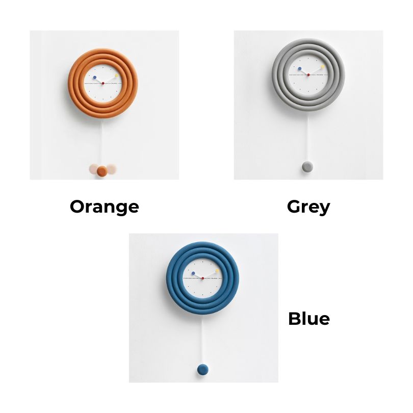 Elegant 3D geometric wall clock displayed in a modern living room, highlighting its stylish design.