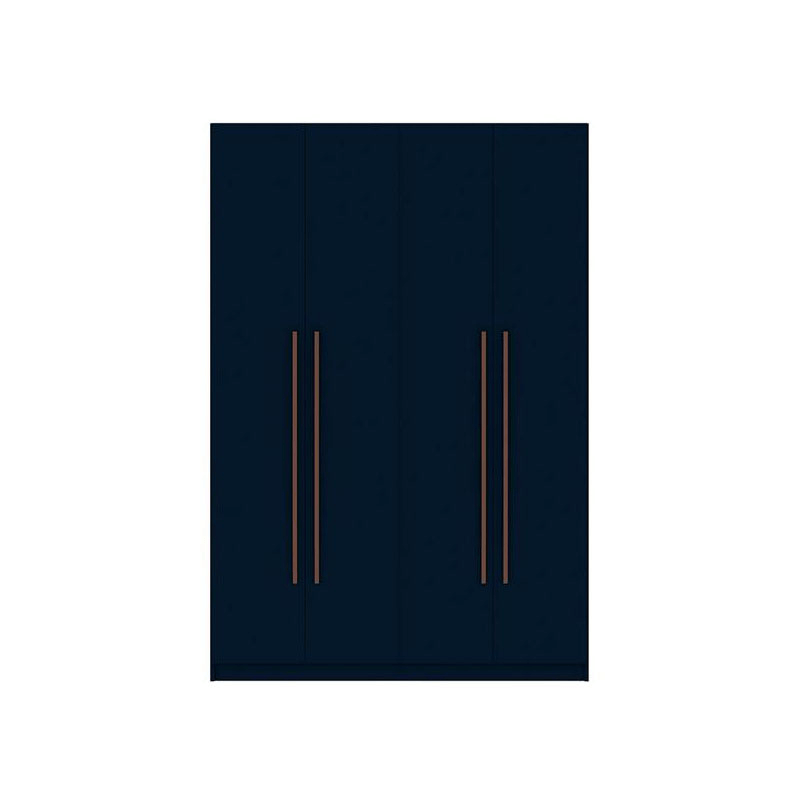 Sleek Modern Freestanding Wardrobe Armoire - Image 2
