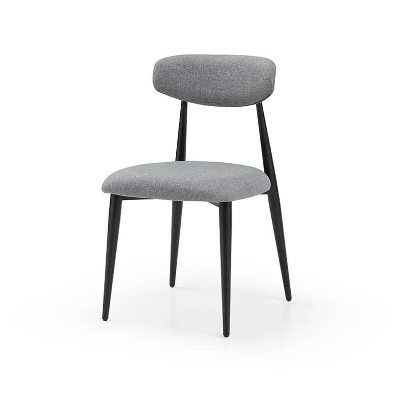 Arden CurveBack™ Modern Upholstered Metal Dining Chairs - Set of 4 - Image 6