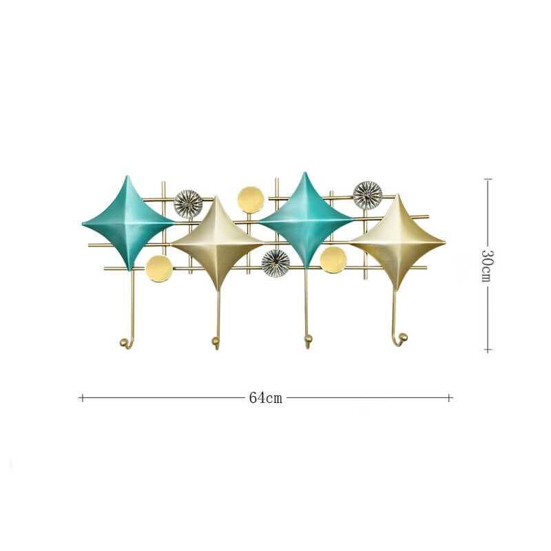 Sculptural Modern Coat Rack with Hooks - Image 6