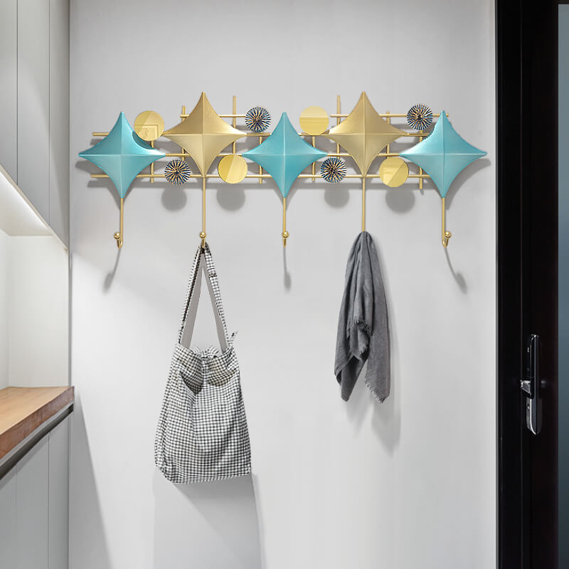 Sculptural Modern Coat Rack with Hooks - Image 2