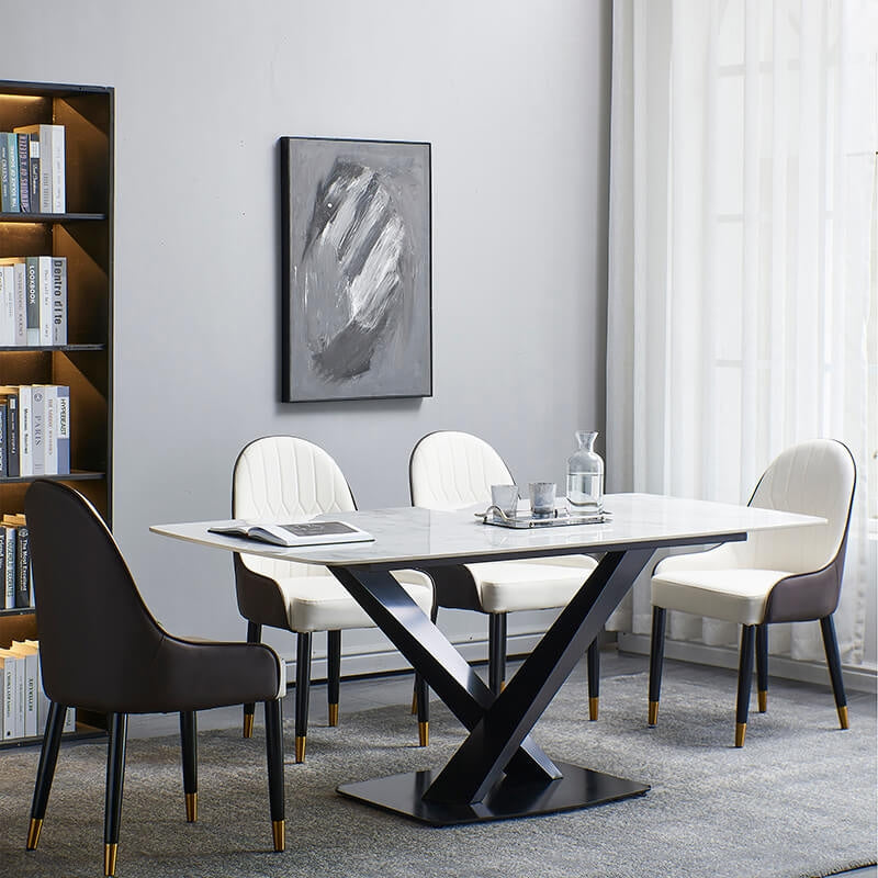 Stylish dining table set ideal for family gatherings and modern homes