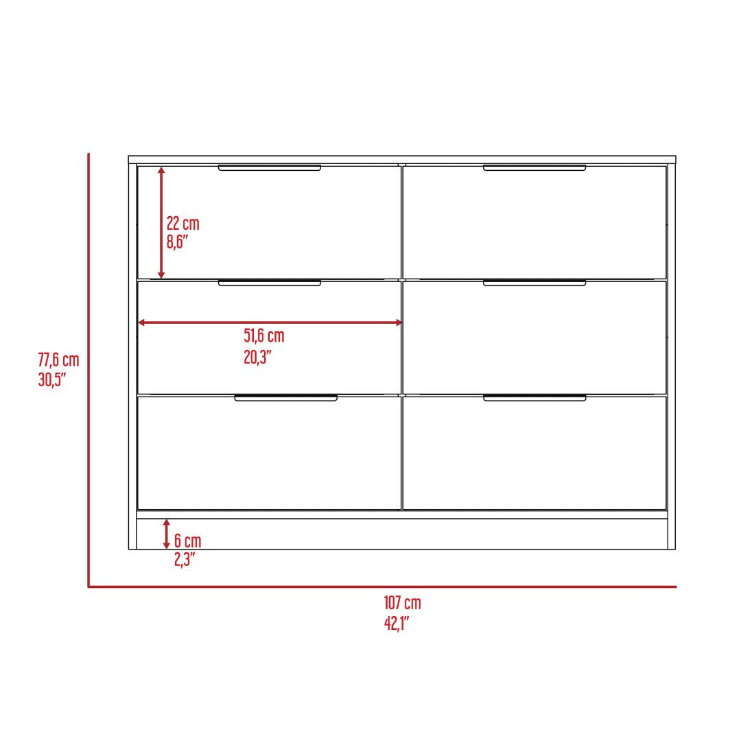 Mullen chest drawer in a well-organized bedroom, demonstrating its functionality and style.