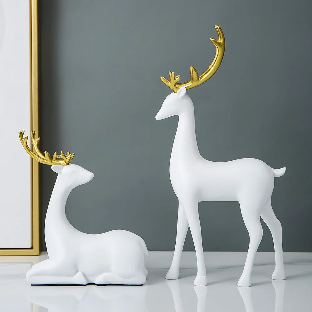 Close-up of resin animal statue showcasing unique design
