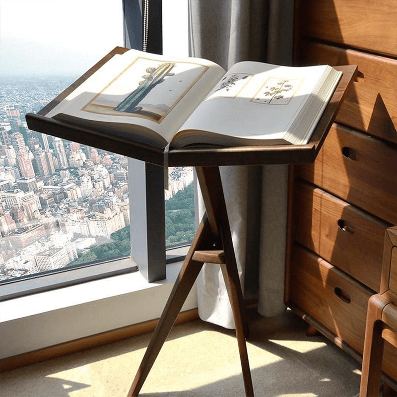 Close-up of solid wood shelves highlighting craftsmanship and texture