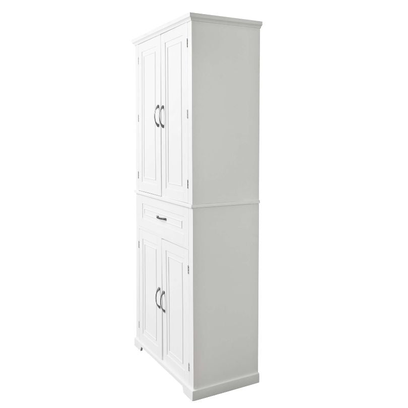 Interior layout of the cabinet highlighting the spacious compartments and organization options.