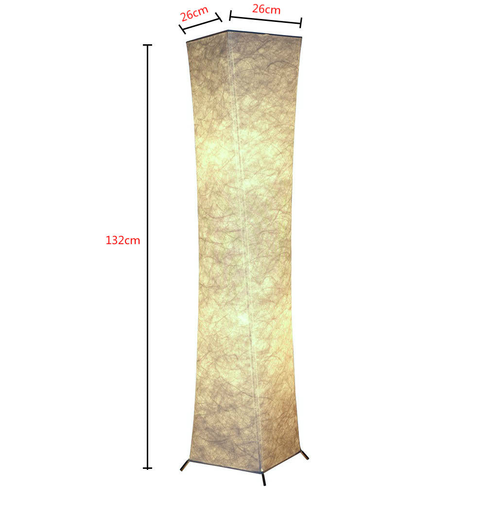 Nordic Elegance LED floor lamp showcasing soft light in a cozy living room setting.