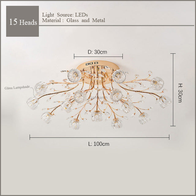 Elegant LED ceiling light illuminating a dining area with warm ambiance.