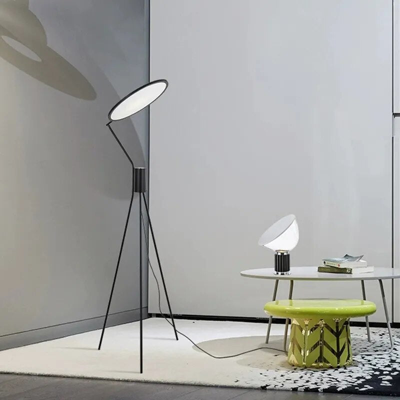 Sleek LED Tripod Floor Lamp - Modern Decorative Lighting - Image 2