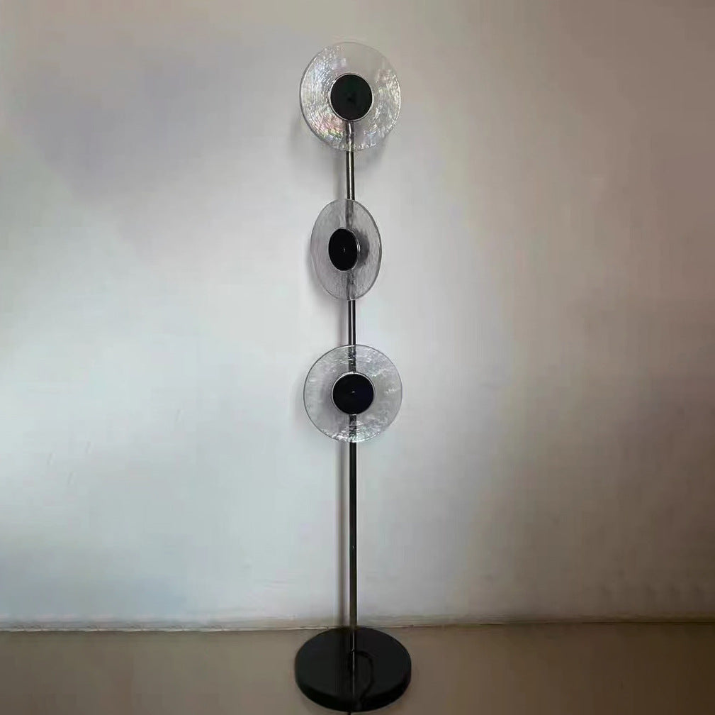 Sleek Modern Glass LED Floor Lamp - Image 5