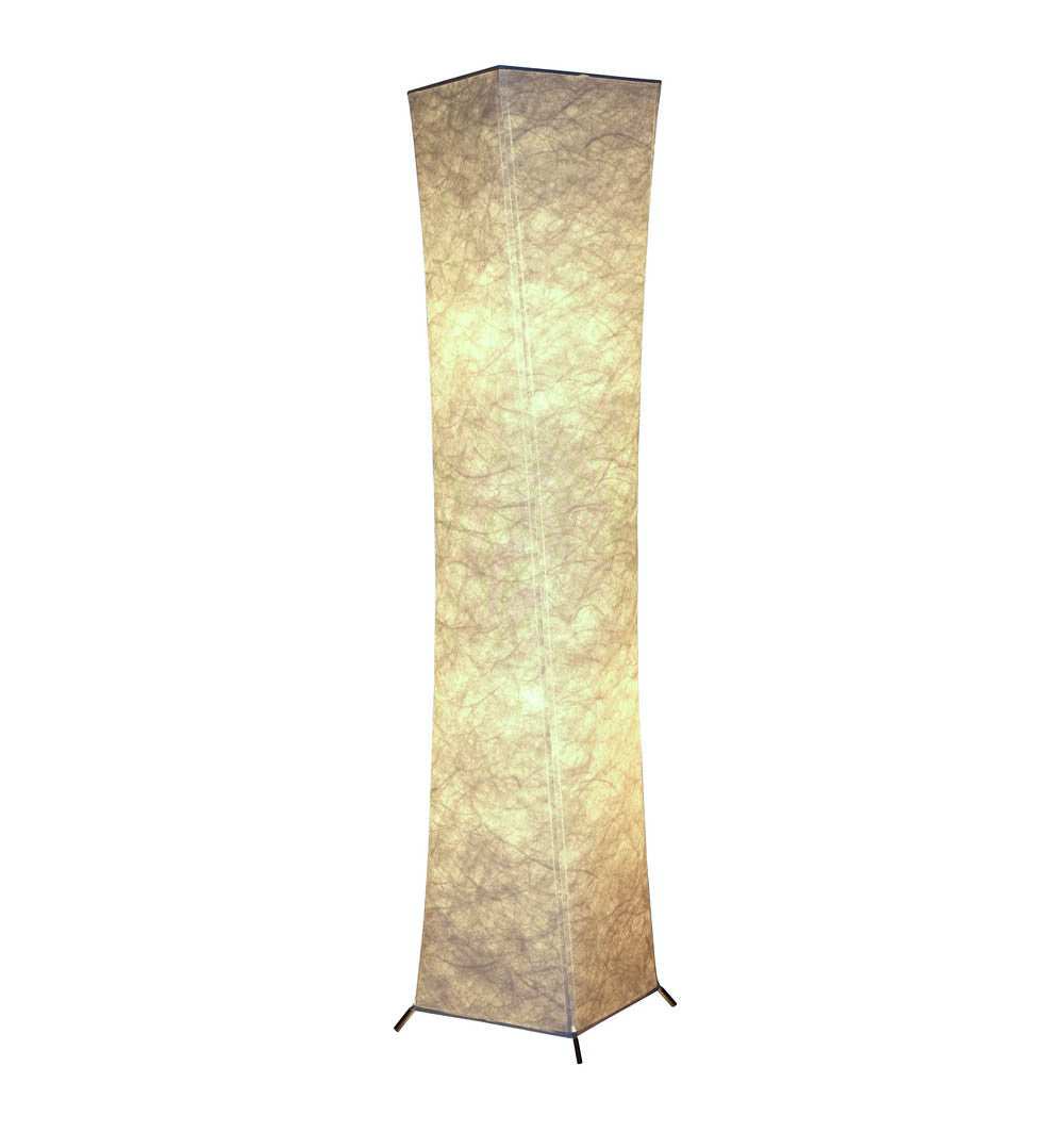 Close-up of the fabric shade on the Nordic LED floor lamp highlighting its elegant design.